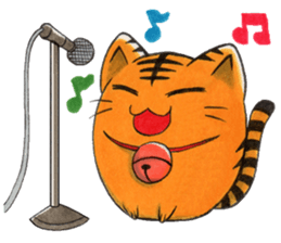 Cute cat Toramaru sticker #8589370