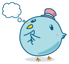 Funny Pi-chan sticker #8589630