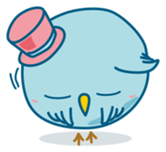 Funny Pi-chan sticker #8589631