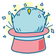 Funny Pi-chan sticker #8589636