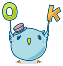 Funny Pi-chan sticker #8589643