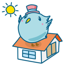 Funny Pi-chan sticker #8589646