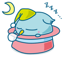 Funny Pi-chan sticker #8589647