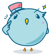 Funny Pi-chan sticker #8589648