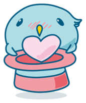 Funny Pi-chan sticker #8589650