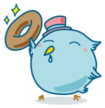 Funny Pi-chan sticker #8589653