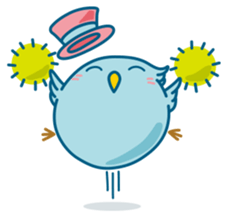 Funny Pi-chan sticker #8589656