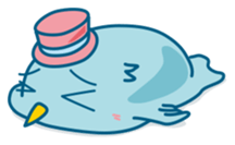 Funny Pi-chan sticker #8589659