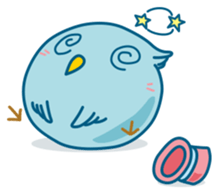 Funny Pi-chan sticker #8589665