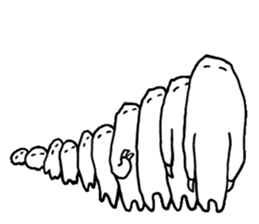 Henachoko White Part 2 sticker #8589696