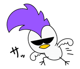 Mohican Bird 3 sticker #8589906