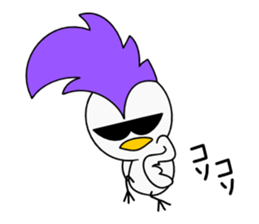 Mohican Bird 3 sticker #8589908