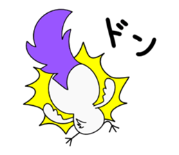 Mohican Bird 3 sticker #8589909