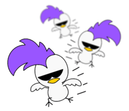 Mohican Bird 3 sticker #8589913