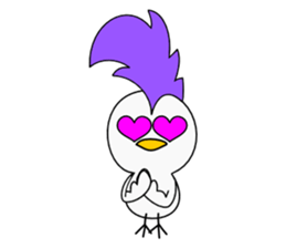 Mohican Bird 3 sticker #8589916