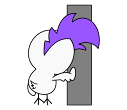 Mohican Bird 3 sticker #8589921