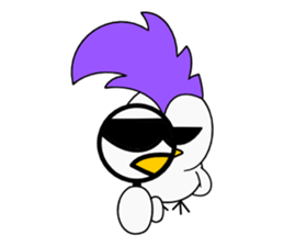 Mohican Bird 3 sticker #8589923