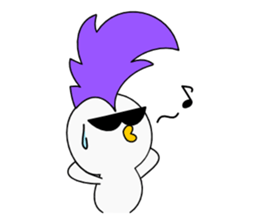 Mohican Bird 3 sticker #8589925