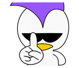 Mohican Bird 3 sticker #8589928