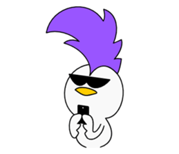 Mohican Bird 3 sticker #8589943