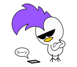 Mohican Bird 3 sticker #8589944