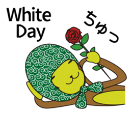 Monkey of "Hokkamuri".4 sticker #8589975