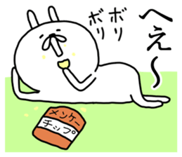 captain rabbit 5 sticker #8589991