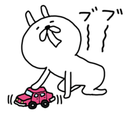 captain rabbit 5 sticker #8589992