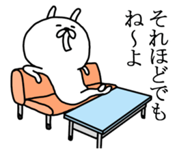 captain rabbit 5 sticker #8589995