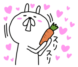 captain rabbit 5 sticker #8589998