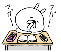 captain rabbit 5 sticker #8590016