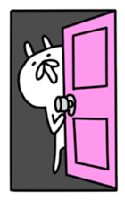 captain rabbit 5 sticker #8590023