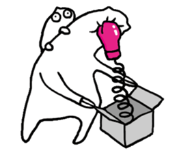 Henachoko White Part 1 sticker #8590188