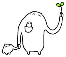 Henachoko White Part 1 sticker #8590202