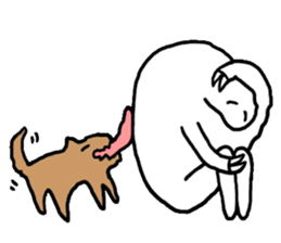 Henachoko White Part 1 sticker #8590203