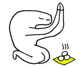 Henachoko White Part 1 sticker #8590207