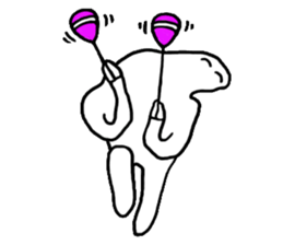 Henachoko White Part 1 sticker #8590208