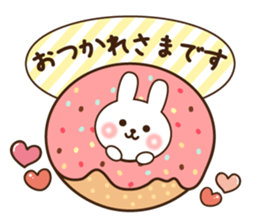 kind keigo rabbit sticker sticker #8590228