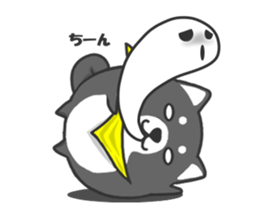 Circle Shiba dog sticker #8590312