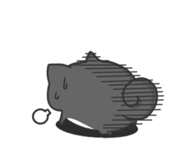 Circle Shiba dog sticker #8590314