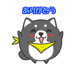 Circle Shiba dog sticker #8590333