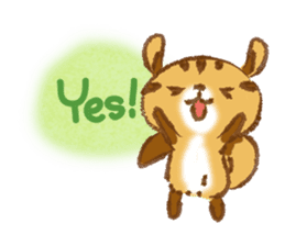 Cute Squirrel-Chipmunk~Jojo sticker #8590387