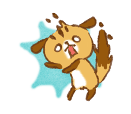 Cute Squirrel-Chipmunk~Jojo sticker #8590389