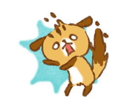 Cute Squirrel-Chipmunk~Jojo sticker #8590389