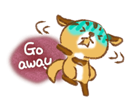 Cute Squirrel-Chipmunk~Jojo sticker #8590391