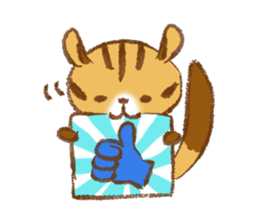 Cute Squirrel-Chipmunk~Jojo sticker #8590392