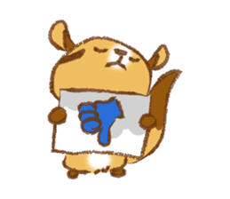 Cute Squirrel-Chipmunk~Jojo sticker #8590393