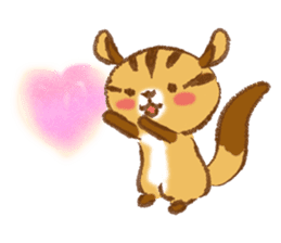 Cute Squirrel-Chipmunk~Jojo sticker #8590394