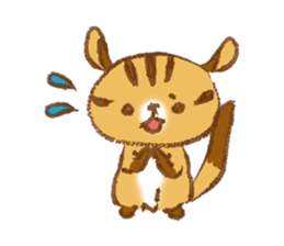 Cute Squirrel-Chipmunk~Jojo sticker #8590406