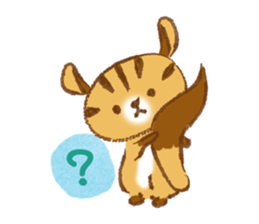 Cute Squirrel-Chipmunk~Jojo sticker #8590425